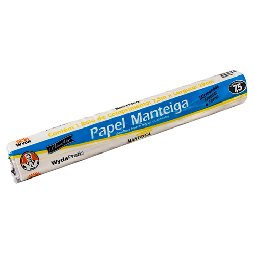 Papel Wyda Manteiga 7,5m Un