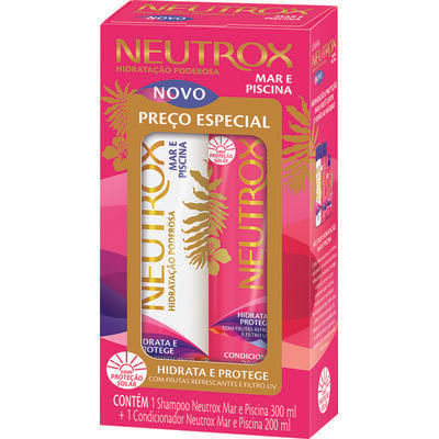 Kit Neutrox Shampoo + Condicionador Mar e Piscina