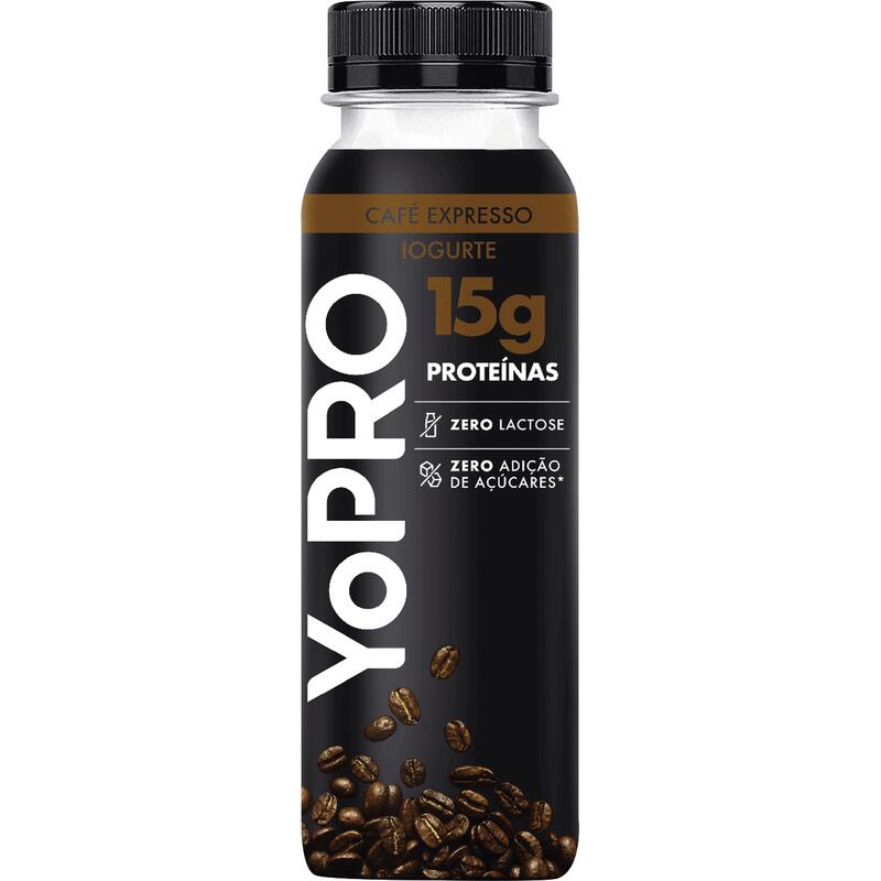 Iogurte DANONE YoPro Café Expresso Zero Lactose Zero adiçao de açucares 250g