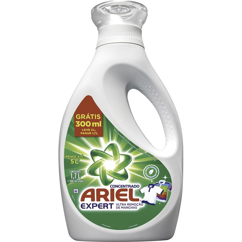 Lava Roupa Liquido Ariel Concentrado 2L