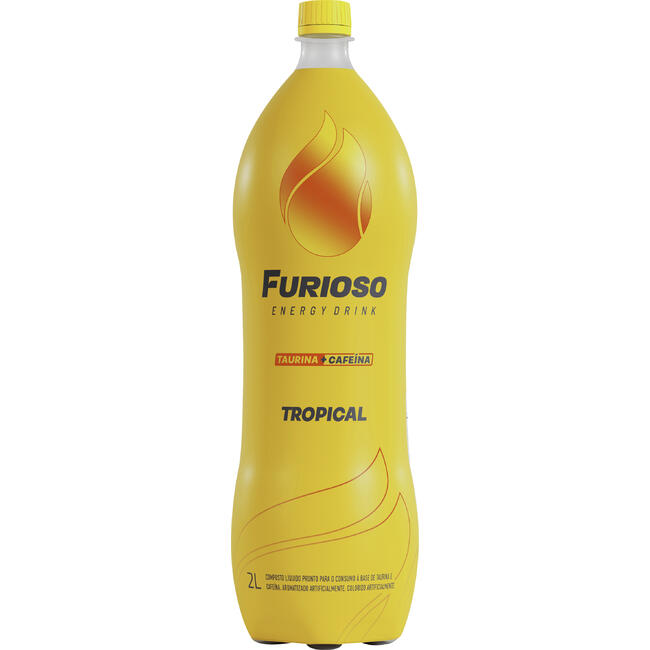 Energético Tropical Furioso Garrafa 2l