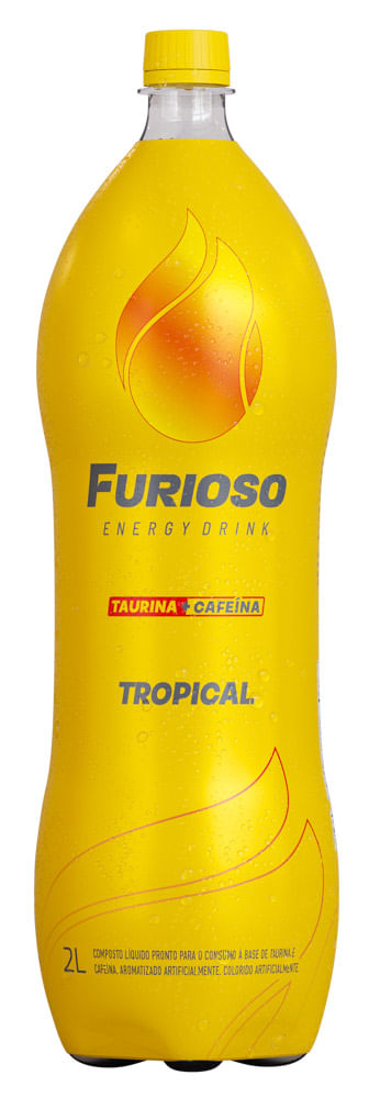 Energético Tropical Furioso Garrafa 2l