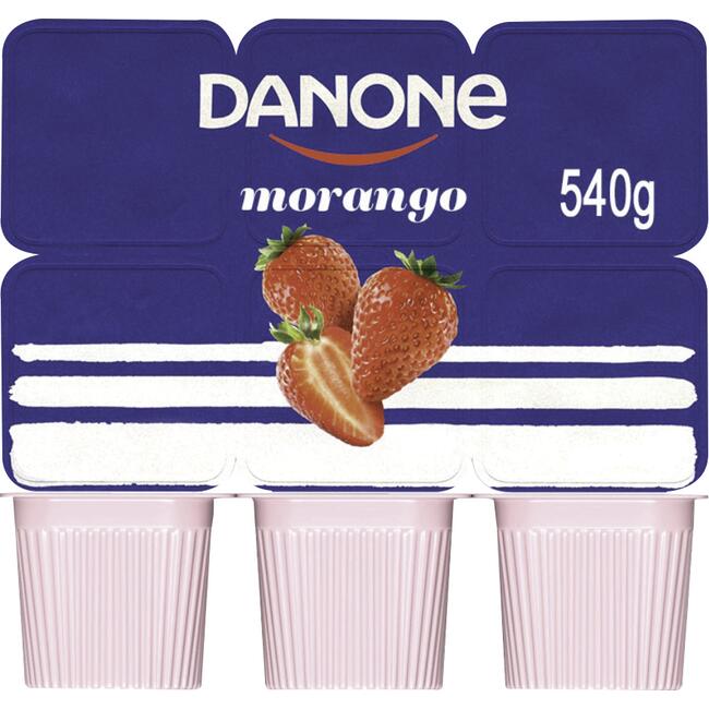 Iogurte Polpa Danone Morango 540g