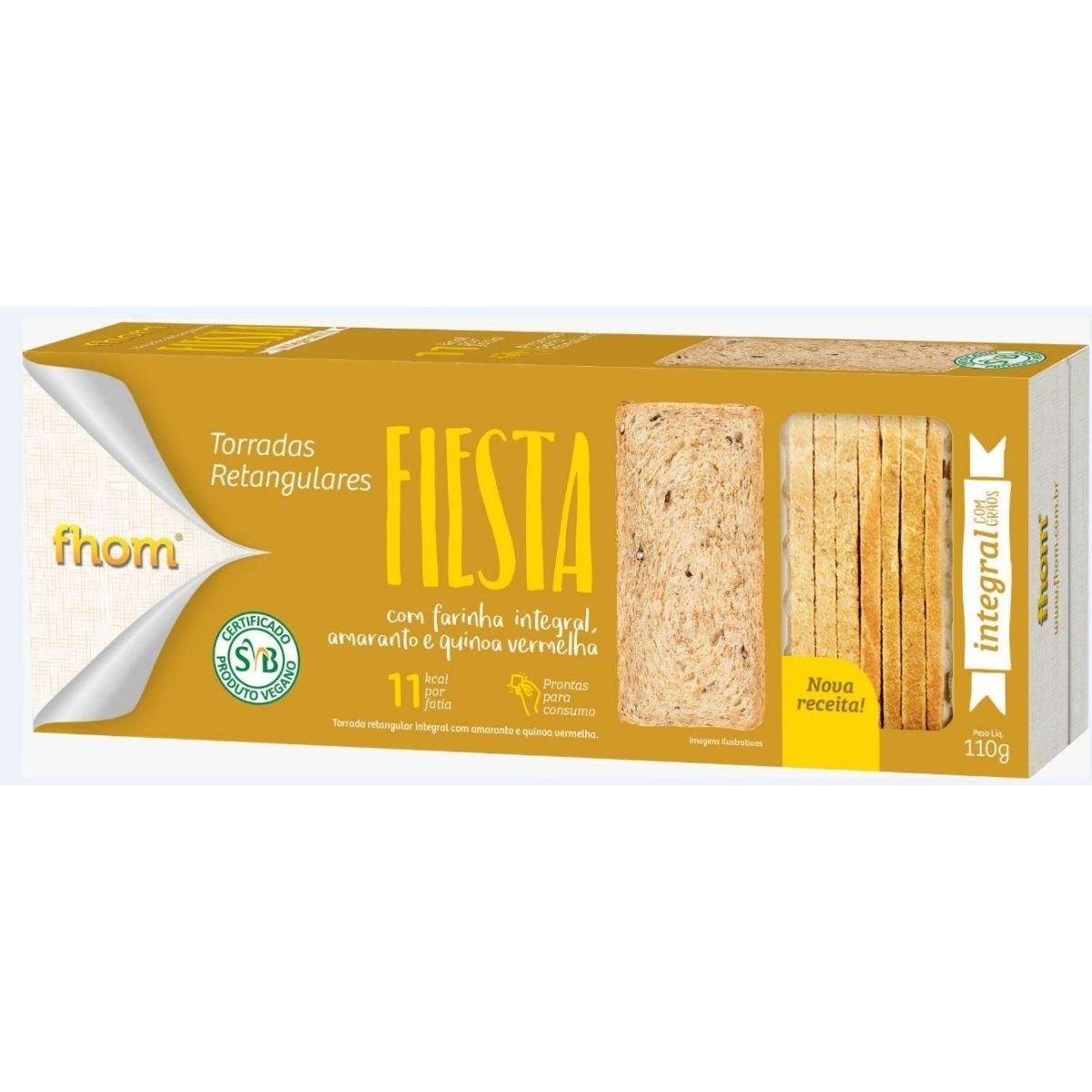 Torrada DÉLI Fiesta 49% Integral 110g