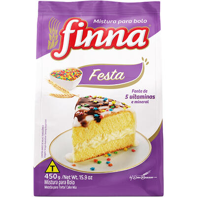 Mistura para Bolo Finna Festa 450g