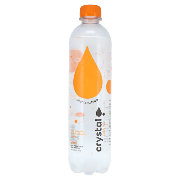 Água Sparkling Crystal 510ml - Tangerina - Pet