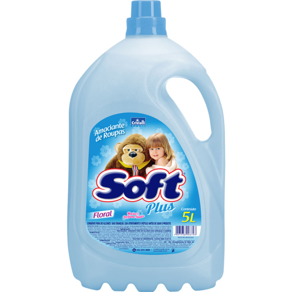 Amaciante Soft Plus Floral 5L