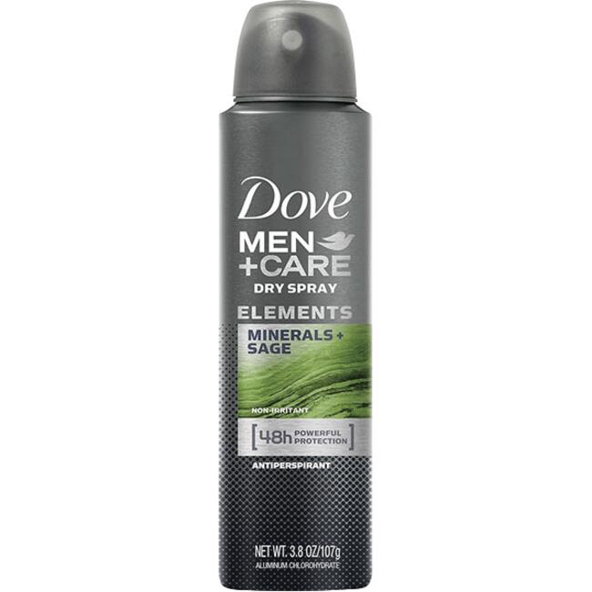 Desodorante Aerossol Dove Men Mint + Salvia 150ml