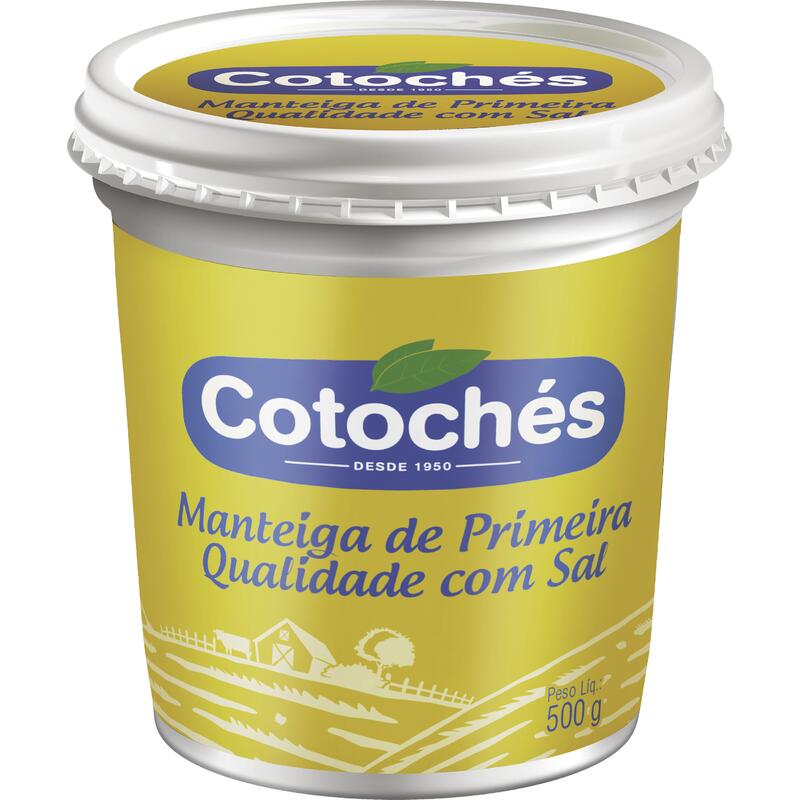 Manteiga Cotochés Com Sal 500g