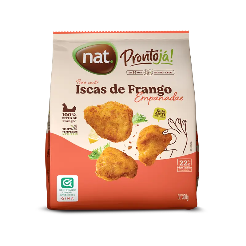 Iscas de Frango NAT Pronto Já! 300g