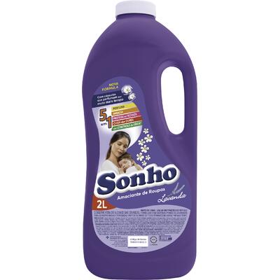 Amaciante de Roupas Sonho Lavanda 2L