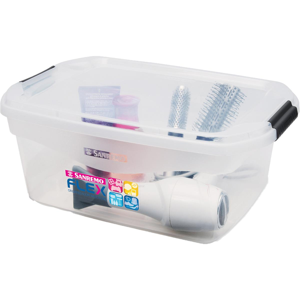 Caixa Organizadora Sanremo 20 Litros - Baixa - Ref. SR931