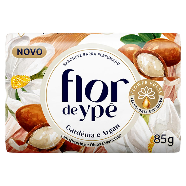 Sabonete Flor de Ypê Gardênia e Argan 85g