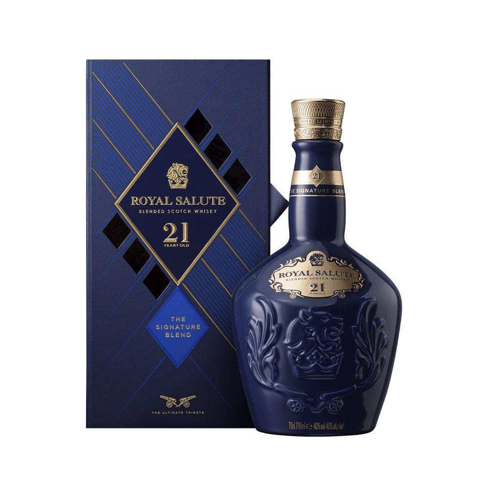 Whisky ROYAL SALUTE 21 anos The Signature Blend Escocês - 700 ml