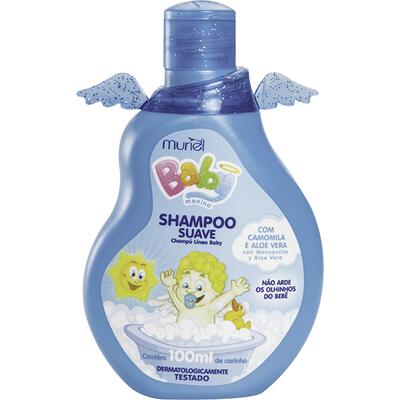 Shampoo Infantil Muriel Baby Azul 100ml