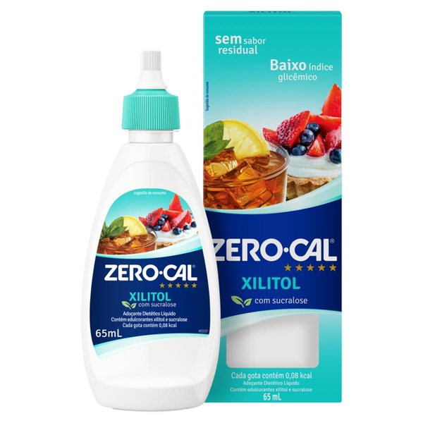 Adoçante Líquido Xilitol Zero Cal Caixa 65ml