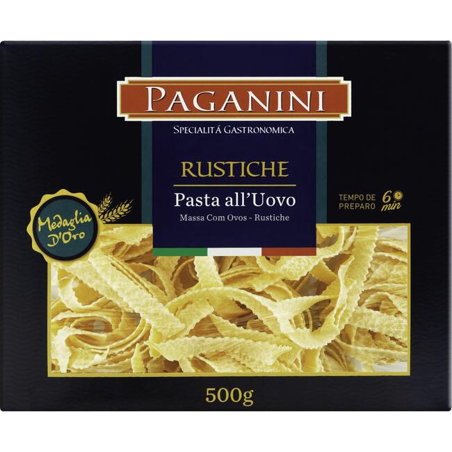 Macarrão com Ovos Paganini Rustiche 500g