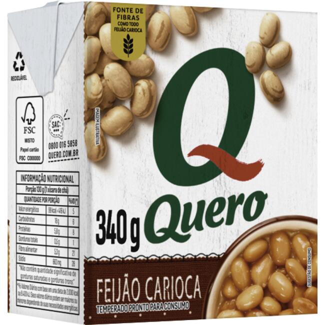 Feijão Carioca Quero 340g