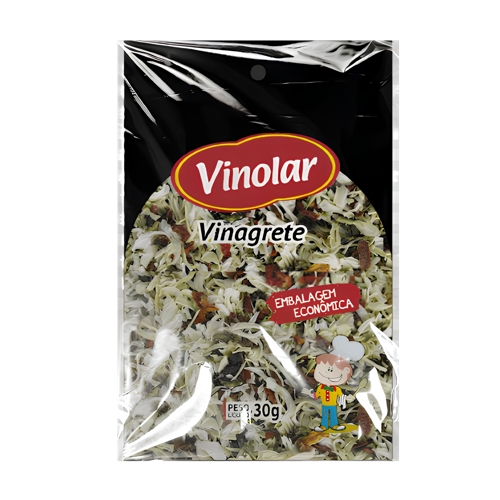 Tempero Vinolar Vinagrete Embalagem Econômica 30g