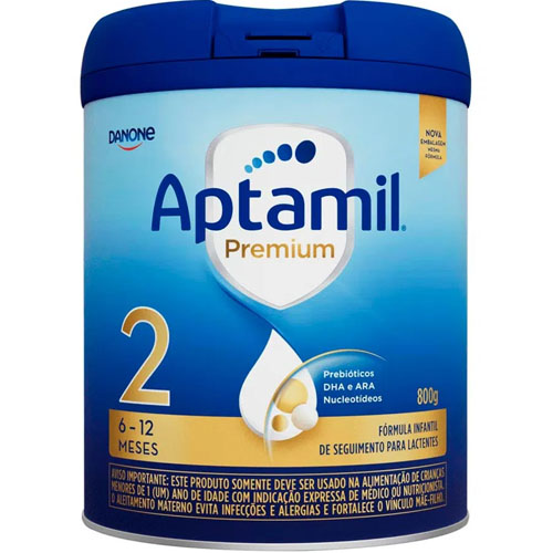 Fórmula Infantil Aptamil Premium 2 800g