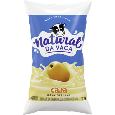 Bebida Láctea Natural da Vaca Cajá 1L
