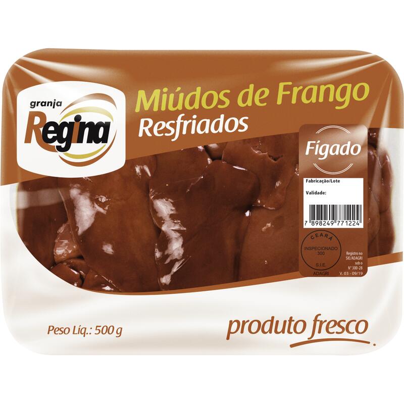 Fígado de Frango Regina Resfriado 500g