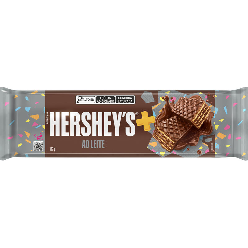 Wafer com Chocolate Ao Leite Hersheys 102g