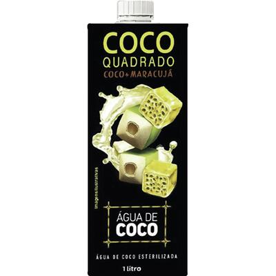 Água de Coco Coco Quadrado Maracujá 1L