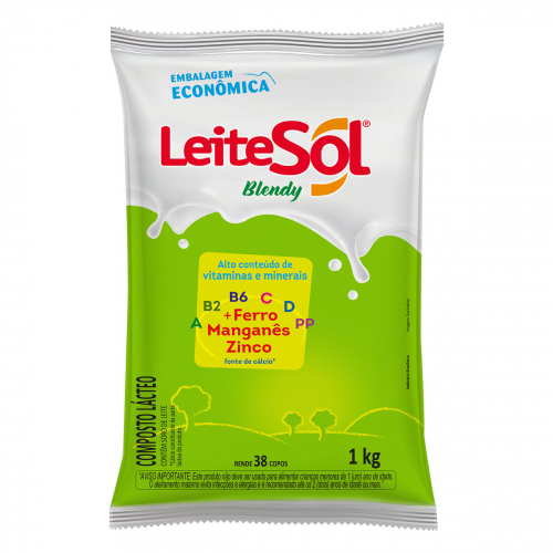 Composto Lácteo LEITE SOL Blendy 1KG