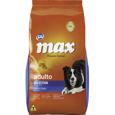 Alimento para Cães Adultos Max Carne e frango 10,1kg