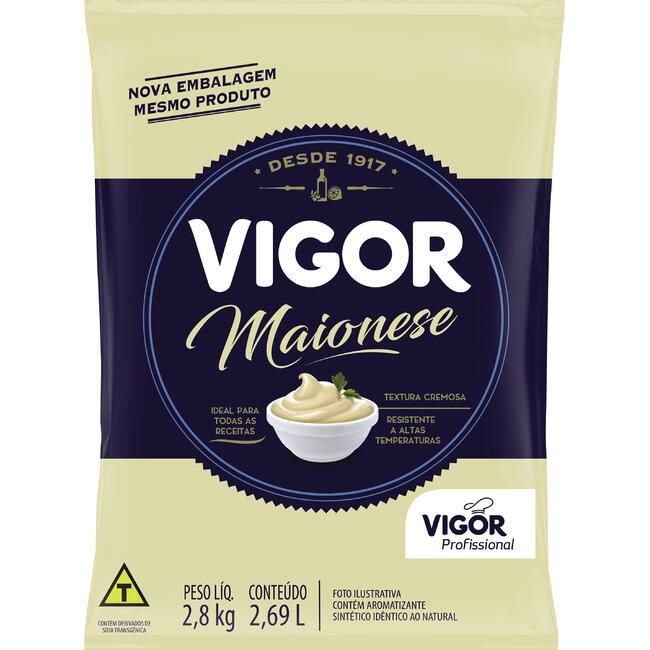 Maionese Vigor 2,8kg