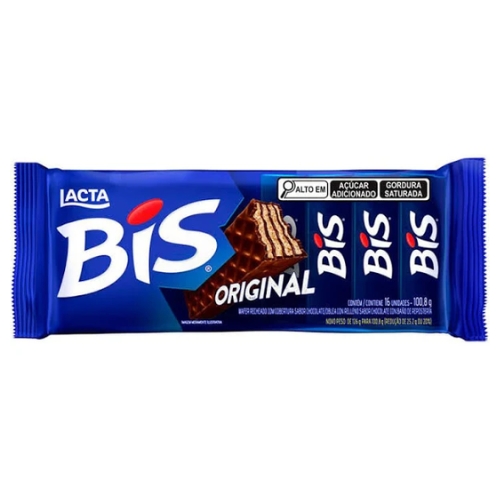 Bis Lacta Ao leite 126g