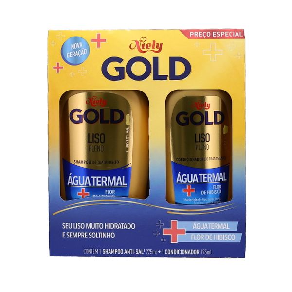 Conjunto Gold 275ml - Shampoo + 175ml - Condicionador