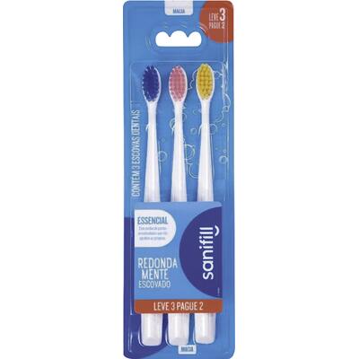 Escova Dental Sanifill Essencial 3 un