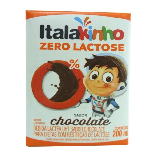 Bebida Láctea Italac Zero Lactose Chocolate 200ml