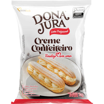 Mistura para Creme Confeiteiro Dona Jura 1,005kg