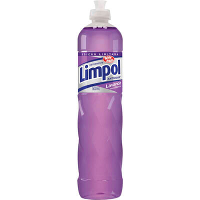 Detergente Líquido Limpol Lavanda 500ml