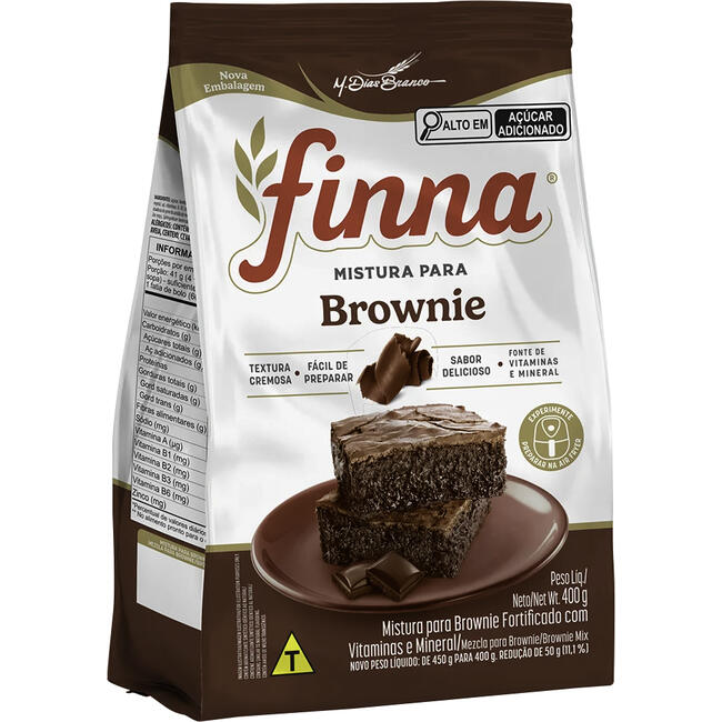 Mistura para Bolo Finna Brownie 400g