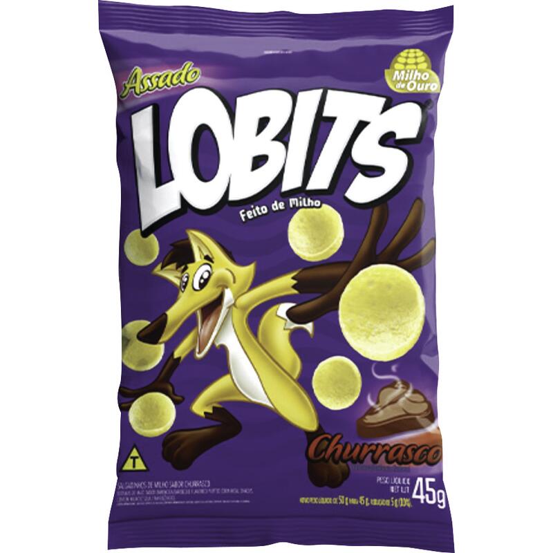 Salgadinho Lobits Churrasco 45g