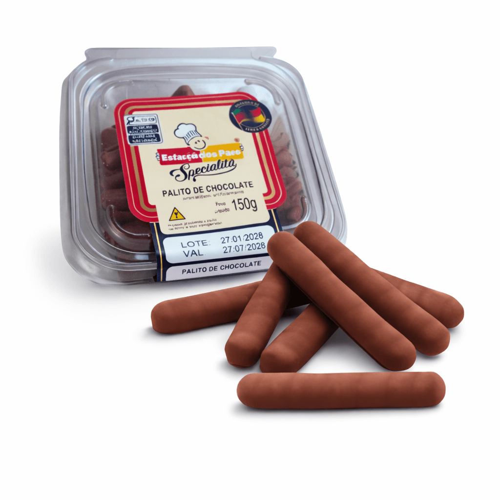 Biscoito ESTAÇÃO DO PÃO Specialità Palito de Chocolate 150g