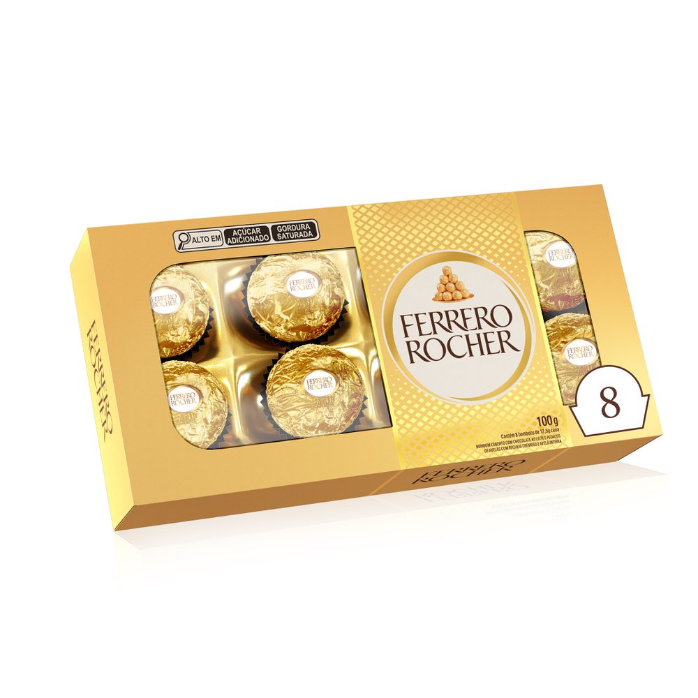 Bombom Ferrero Rocher 100g