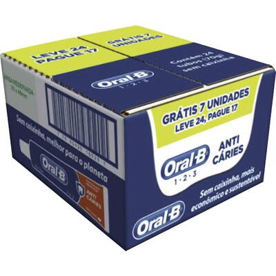Creme Dental Oral-B 1•2•3 24x70g