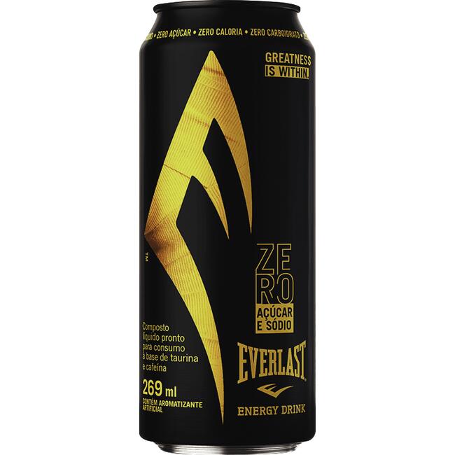 Energético Everlast Sem açúcar 269ml