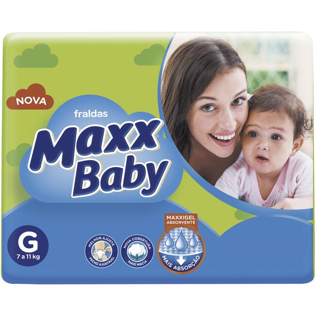 Fralda Descartável Maxx Baby Jumbinho G 16 un