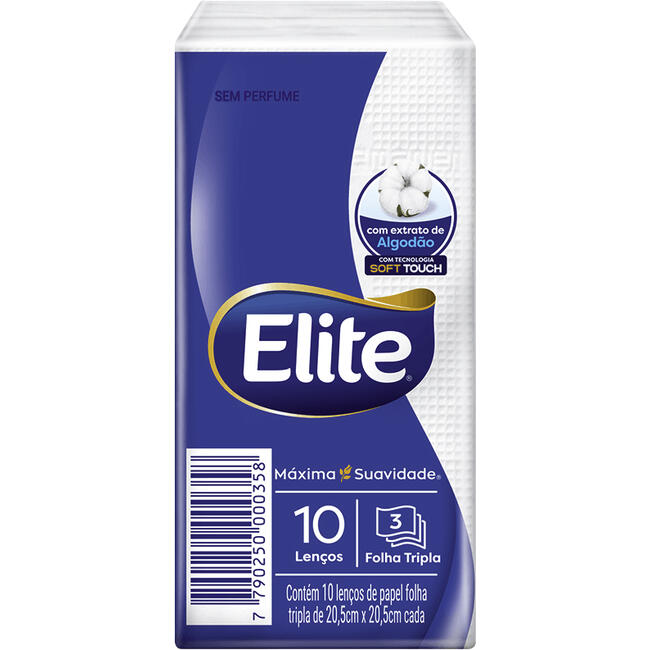 Lenço de Papel Elite 10 fls