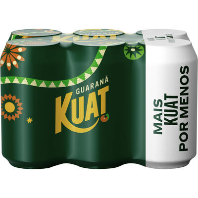 Refrigerante Kuat Guaraná 6x350ml
