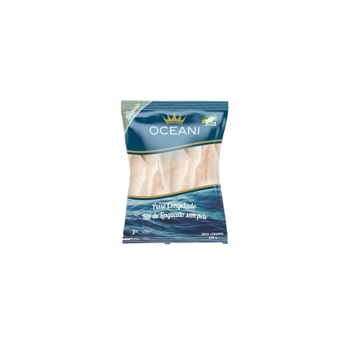 Filé de Linguado OCEANI Sem Pele Congelado 500g