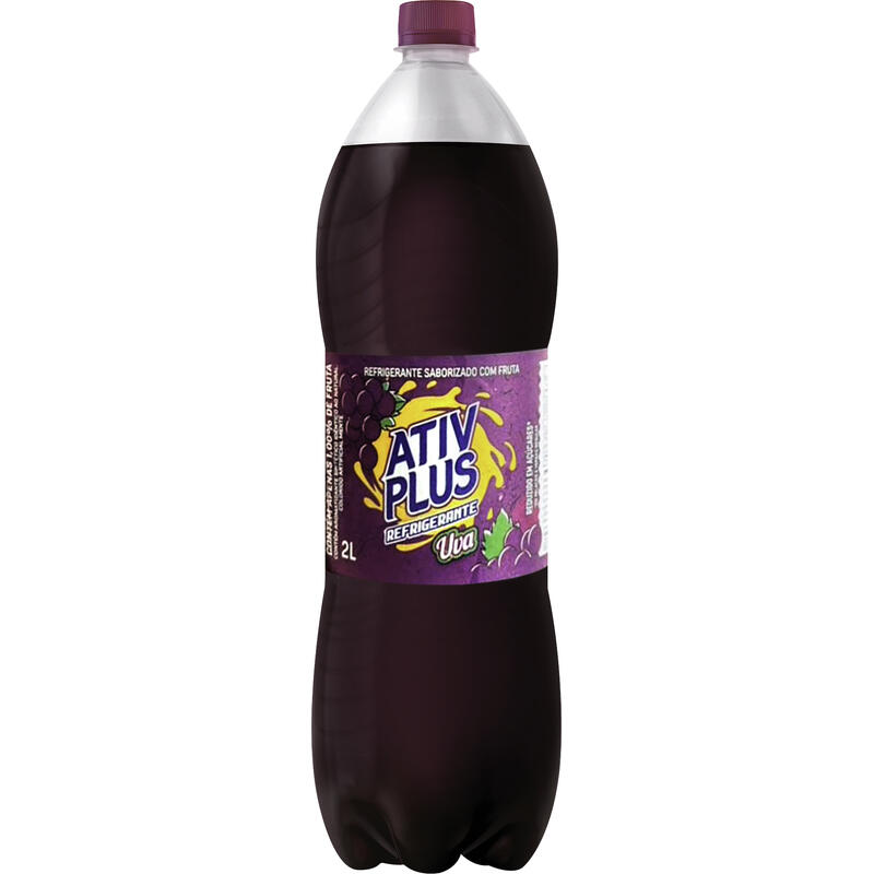 Refrigerante Ativ Plus Uva 2L