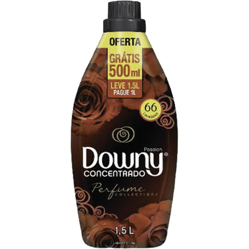 Amaciante de Roupas Concentrado Downy Passion 1,5L