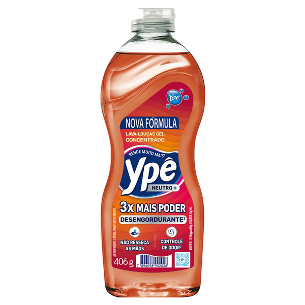Detergente Concentrado Ypê Neutro+ 416g
